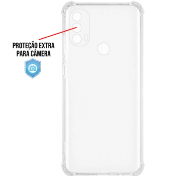 Capa TPU Antishock Premium Motorola Moto E32 e E32s - Transparente