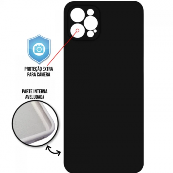 Capa iPhone 12 Pro Max - Cover Protector Preta
