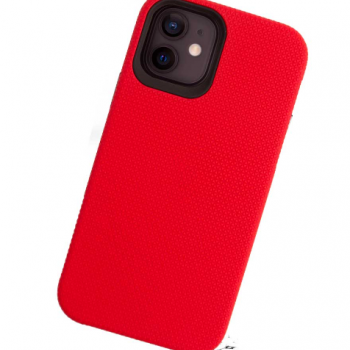 Capa para iPhone 12 Mini - Emborrachada Premium Vermelha