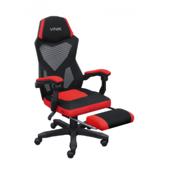 CADEIRA GAMER ROCKET CGR10PVM PRETA/VERMELHA VINIK