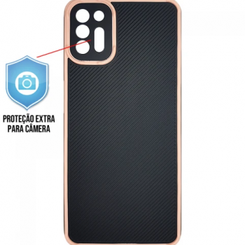 Capa para Motorola Moto G9 Plus - Storm Protector Salmão