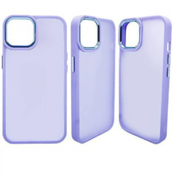 Capa iPhone 12 Pro Max - Clear Case Lilás