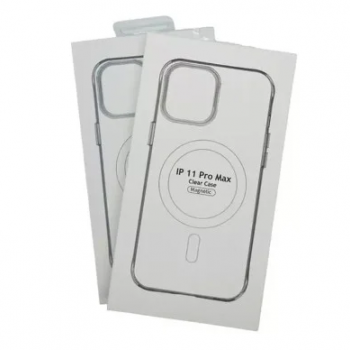 Capa iPhone 11 Pro Max - Padrão Magsafe Azul Água