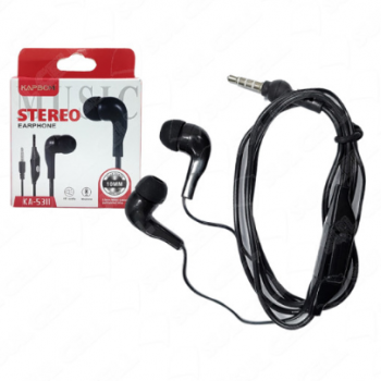 Fone de Ouvido P2 c/ Microfone (KA-5311) - 1.20m