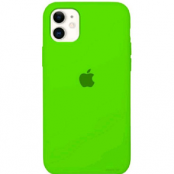Capa iPhone 12 Pro Max - Emborrachada Premium Verde Limão