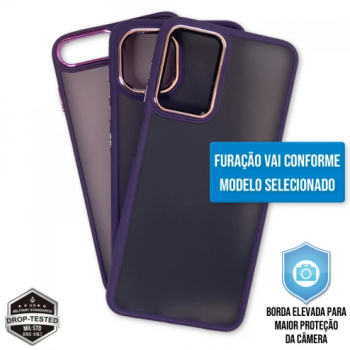 Capa iPhone 11 Pro - Clear Case Fosca Dark Purple
