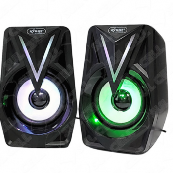 Caixa de Som 2.0 Speaker Multimidia p/ Notebook e Pc (KP-RO805)