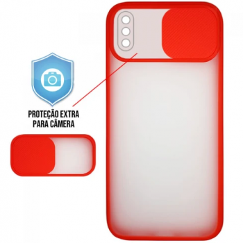 Capa para iPhone X e XS - Cam Protector Vermelha
