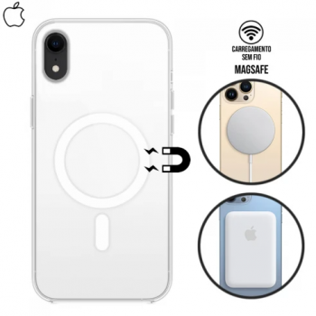 Capa iPhone XR - TPU Magsafe Transparente