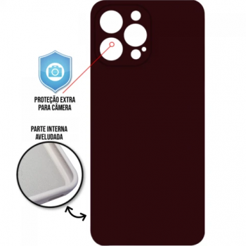 Capa iPhone 13 Pro - Cover Protector Vinho