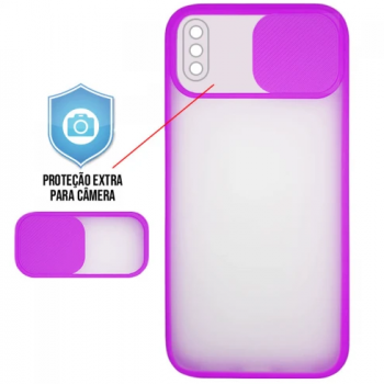 Capa para iPhone X e XS - Cam Protector Lilás