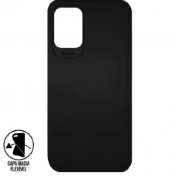 Capa para Samsung Galaxy A72 - Emborrachada Top Frosted Preta