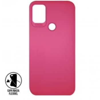 Capa Motorola Moto G50 4G - Emborrachada Top Frosted Magenta