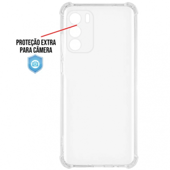 Capa TPU Antishock Premium Motorola Moto G200 5G - Transparente