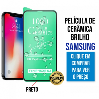 Película de Cerâmica Brilho para Samsung Galaxy S21 FE Preta