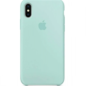 Capa iPhone X e XS - Emborrachada Premium Padrão Verde Claro