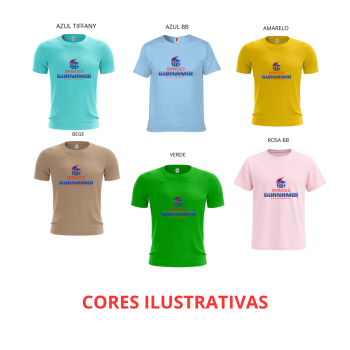 Camisa Malha Fria Colorida
