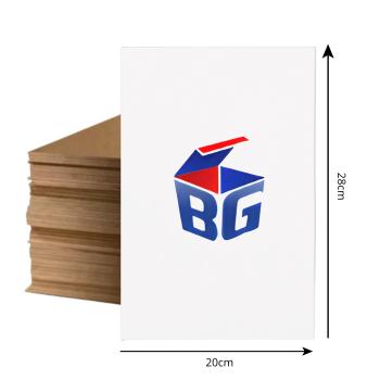 Quadro Decorativo MDF A4 Liso(28cm x 20cm)