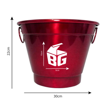 Balde Gelo 4,5L Alumínio