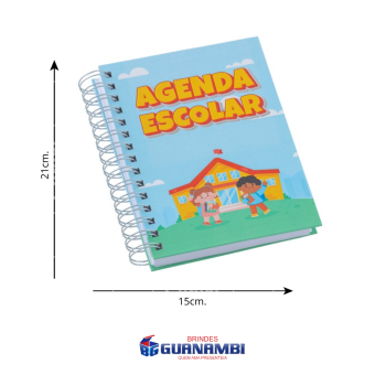 Agenda Comercial Permanente A5 - 225 páginas