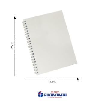Agenda Capa MDF Sublimada Permanente  15cm x 21cm - 388 páginas
