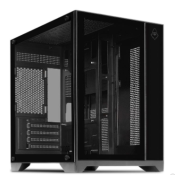 Gabinete Gamer Mancer CV100, Mid-Tower, Lateral De Vidro, Preto, MCR-CV100-BK