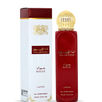 Splash LATTAFA  All Over Ana Abiyedh Rouge 150ml