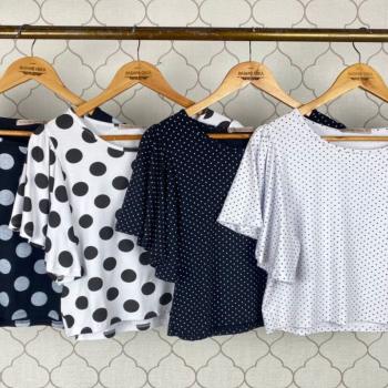 blusa liz - poa - P - madame chica