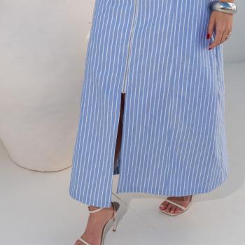 vestido ziper - listrado - P - CLO