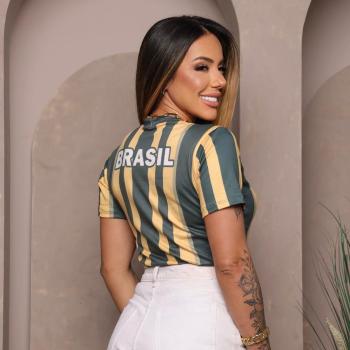 camisetinha brasil - vista lanip