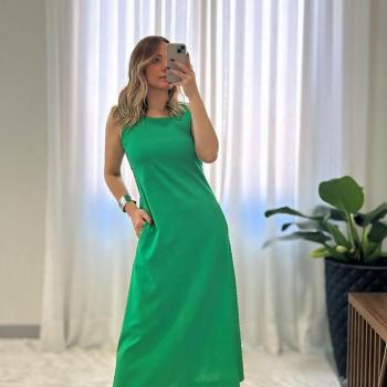 vestido sianinha sarah - P - verde - mamacita