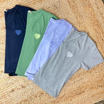 blusa coração 1419 - P - mescla - madame chica