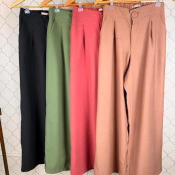 calça pamela - P - verde militar - madame chica