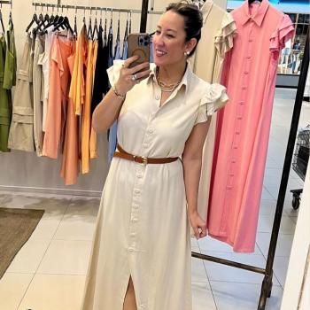 vestido viscose lola - P - areia - mamacita