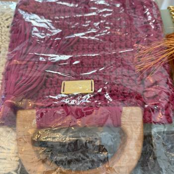 bolsinha vinho - artlu