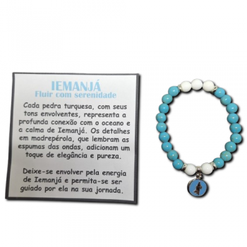 Pulseira Fluir com Serenidade - Iemanjá - 70111