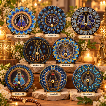 Porta Incenso Mandala New - Nossa Senhora (NS2) - NS02