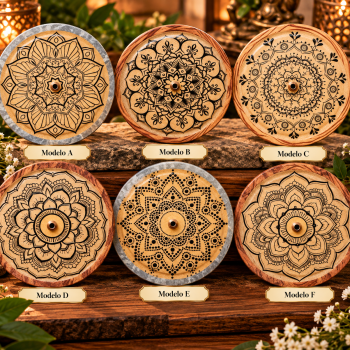 Porta Incenso - Mandala Variadas - TDECP - 177