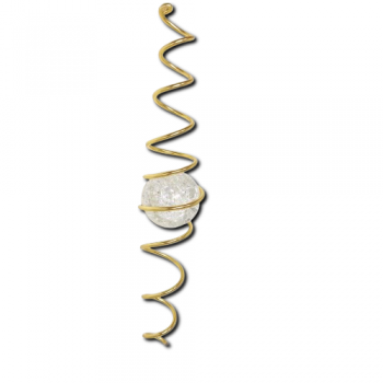 Captador de Energia M 20 cm Dourado - 33013