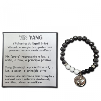 Pulseira do Equilíbrio - Yin Yang - 70107