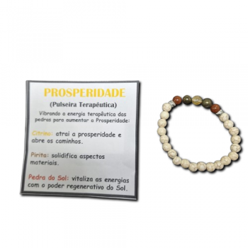 Pulseira Terapêutica - Prosperidade - 70101