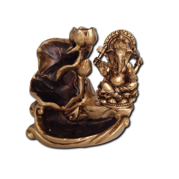 Porta Incenso Cascata Flores - Lord Ganesha - 18184