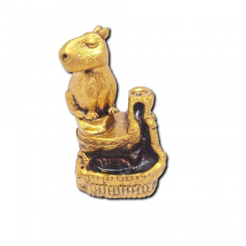 Porta Incenso Cascata Dourada - Capivara - 17727