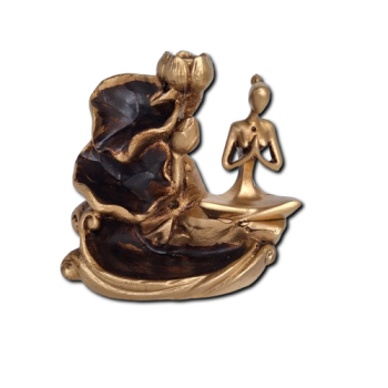 Porta Incenso Cascata Flores - Yoga - 18183