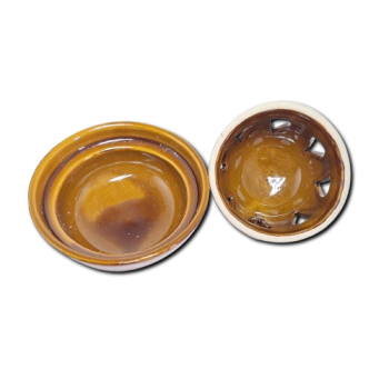 Defumador Redondo 8cm - Marrom - 9100