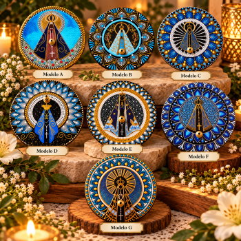 Porta Incenso Mandala New - Nossa Senhora - NS01