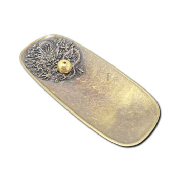 Incensario Canoa Dragão Cp - Bronzeado - A23001