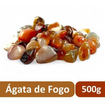 Pacote Pedras Agata de Fogo 500 gr - 10607
