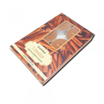 Mínis Velas Aromáticas Goloka De Canela C/6 - 14498