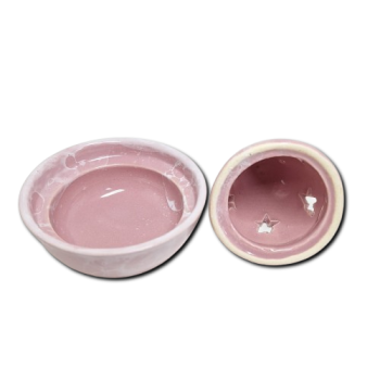 Defumador Torre 9cm - Rosa - 4623